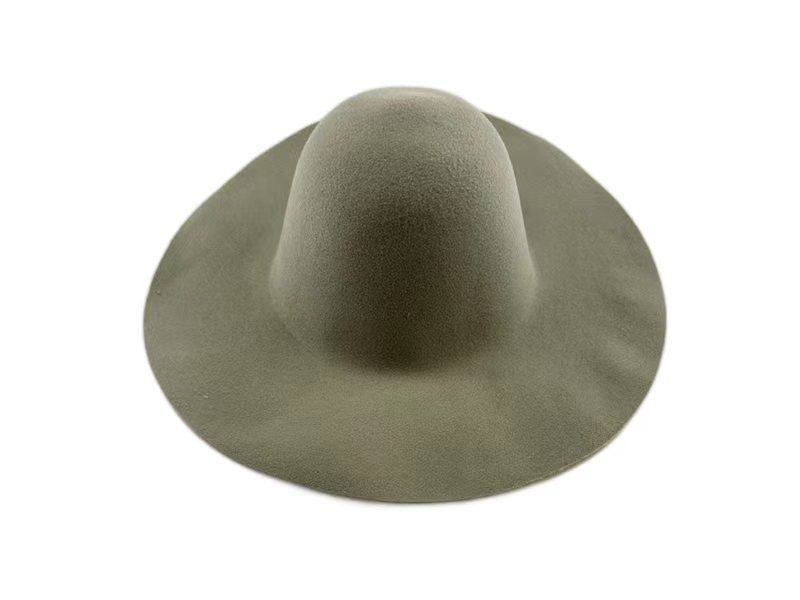 180g Western Weight Wool Hat Bodies w/ Stiffener Added