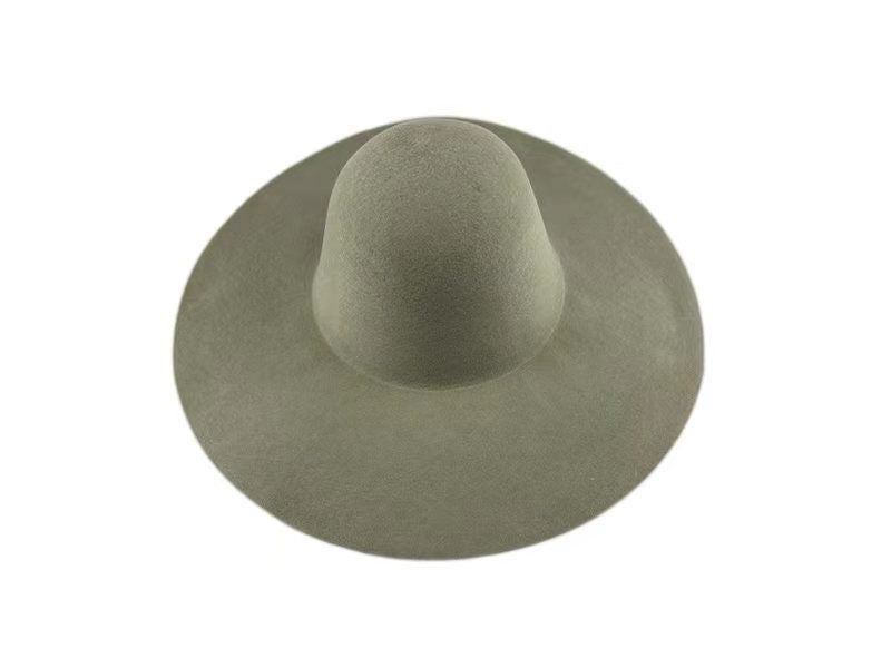 180g Western Weight Wool Hat Bodies w/ Stiffener Added